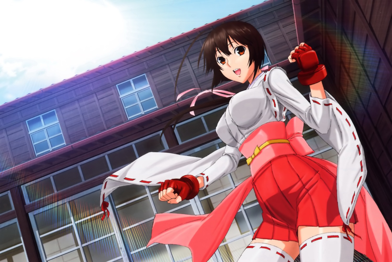 musubi, sekirei, thighhighs