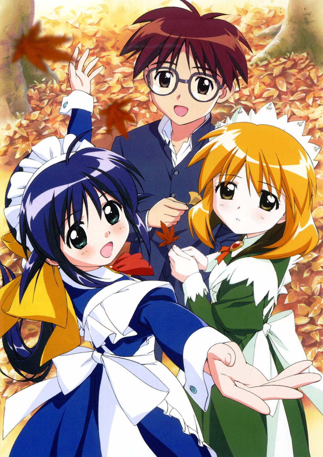 andou_mahoro, andou_minawa, mahoromatic, misato_suguru