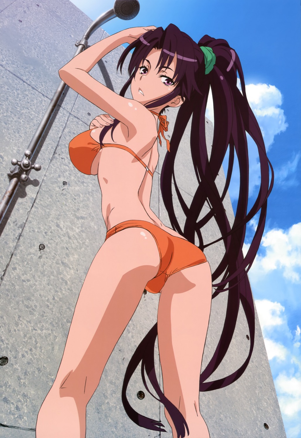 ass, bikini, kanzaki_kaori, swimsuits, tanaka_yuuichi, toaru_majutsu_no_index