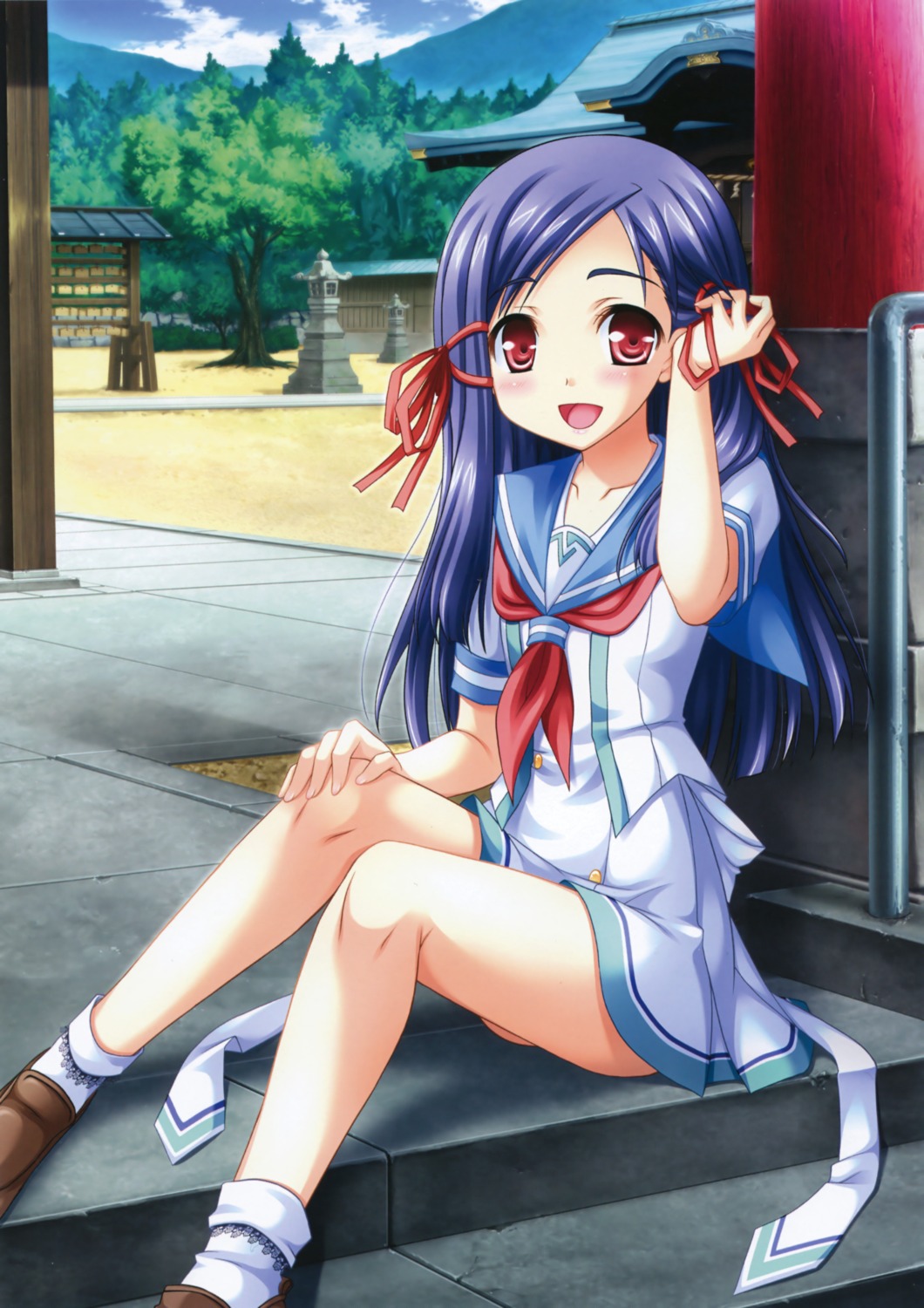 alto_seneka, mizumiya_saori, natsuiro_penguin, seifuku