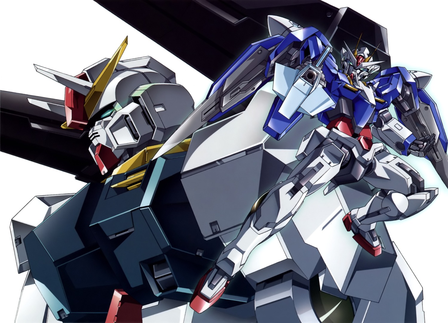 00_gundam, gun, gundam, gundam_00, mecha, seravee_gundam
