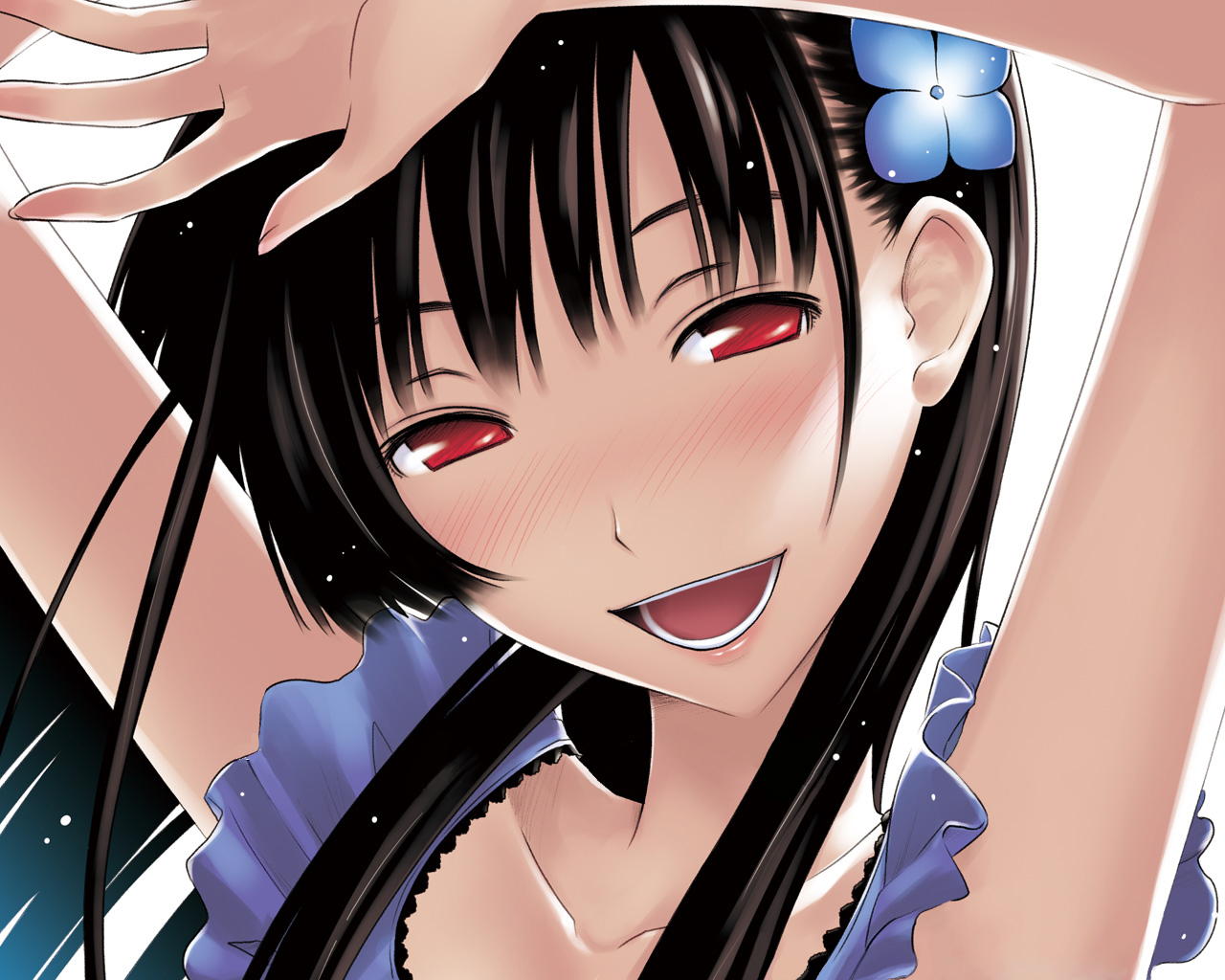 hattori_mitsuru, sanka_rea, sankarea, wallpaper