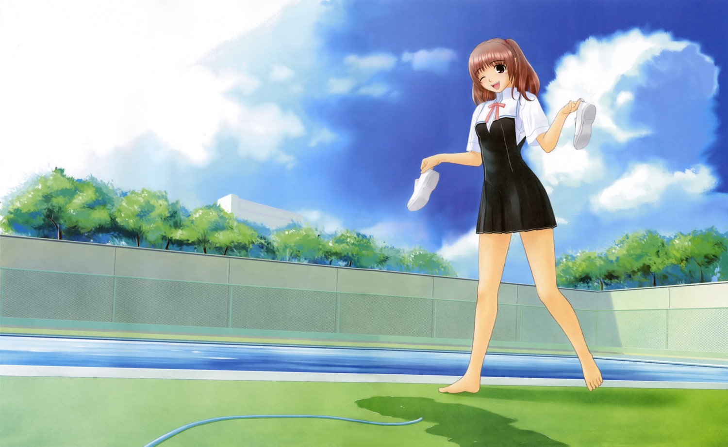 kusunose_hina, seifuku, takayama_kisai, true_love_story