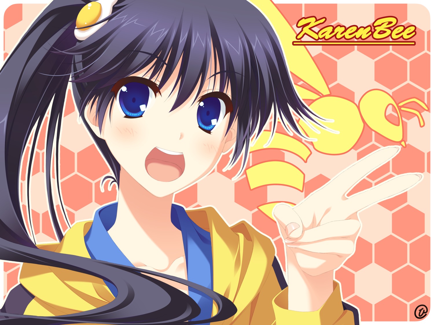 araragi_karen, bakemonogatari, hinata_nao, monogatari_(series), wallpaper