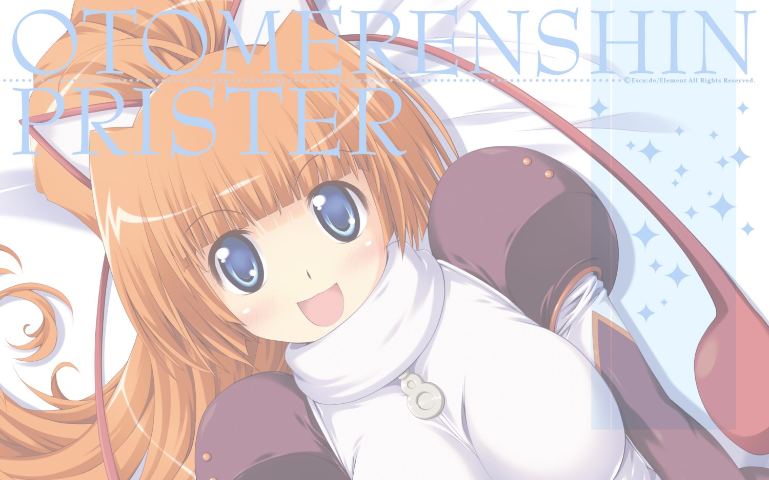 escu:de, hanataka_retomo, mikan_(otome_renshin_prister), otome_renshin_prister, wallpaper