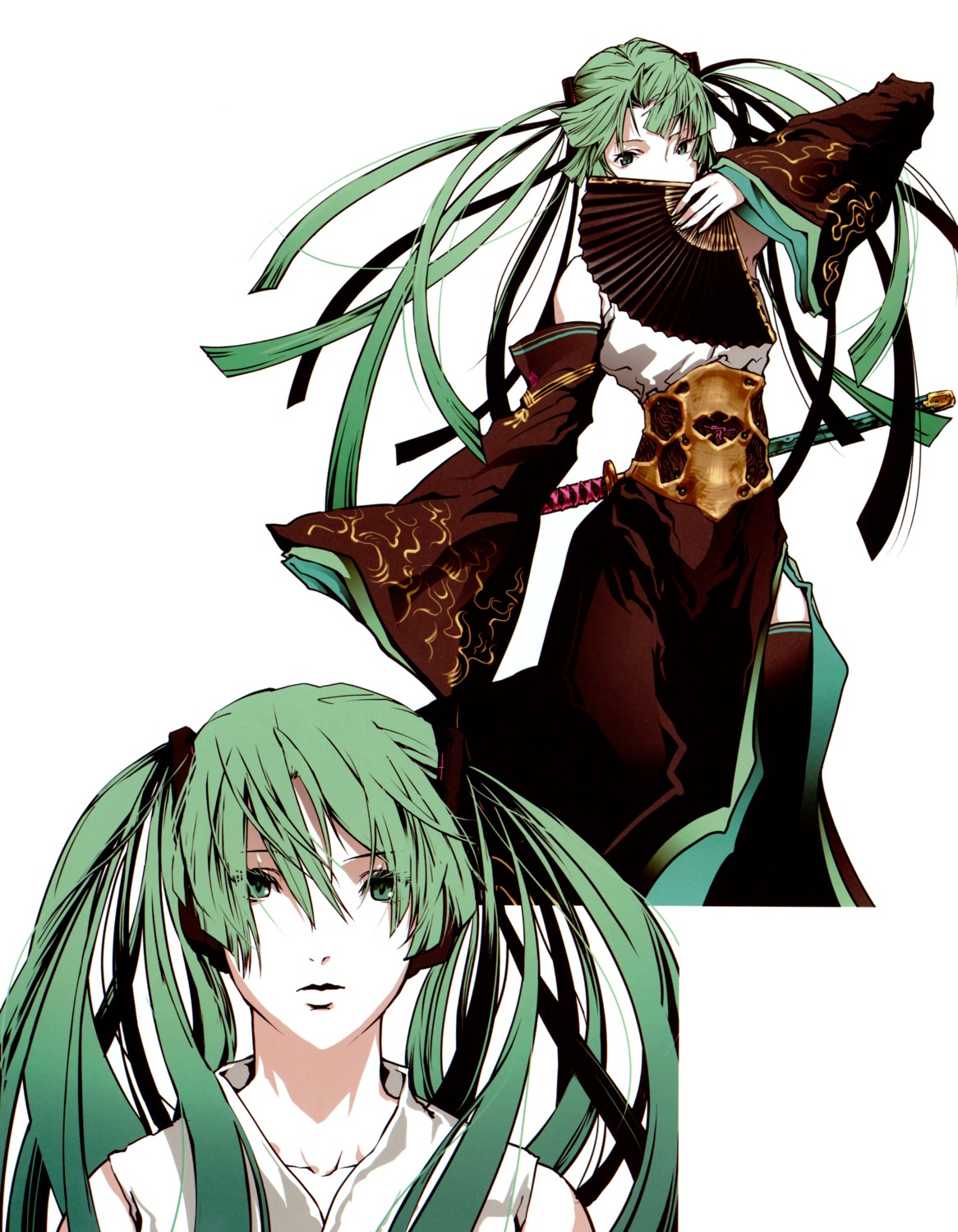 hatsune_miku, nagimiso, nagimiso.sys, vocaloid