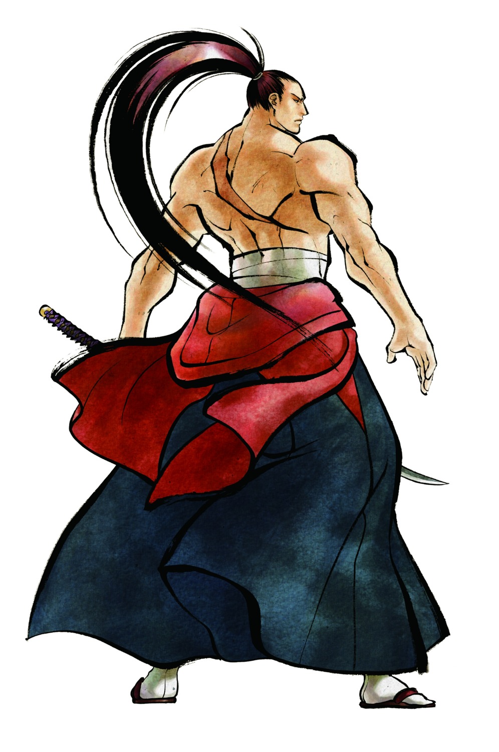 kibagami_genjuro, male, samurai_spirits, shiroi_eiji, snk, sword