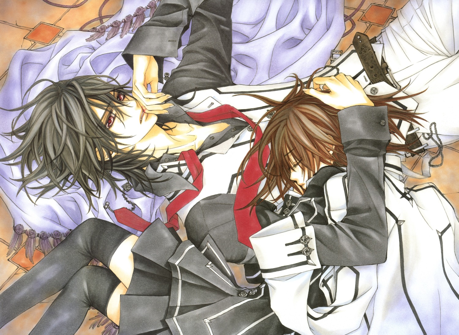 cross_yuuki, hino_matsuri, kuran_kaname, vampire_knight
