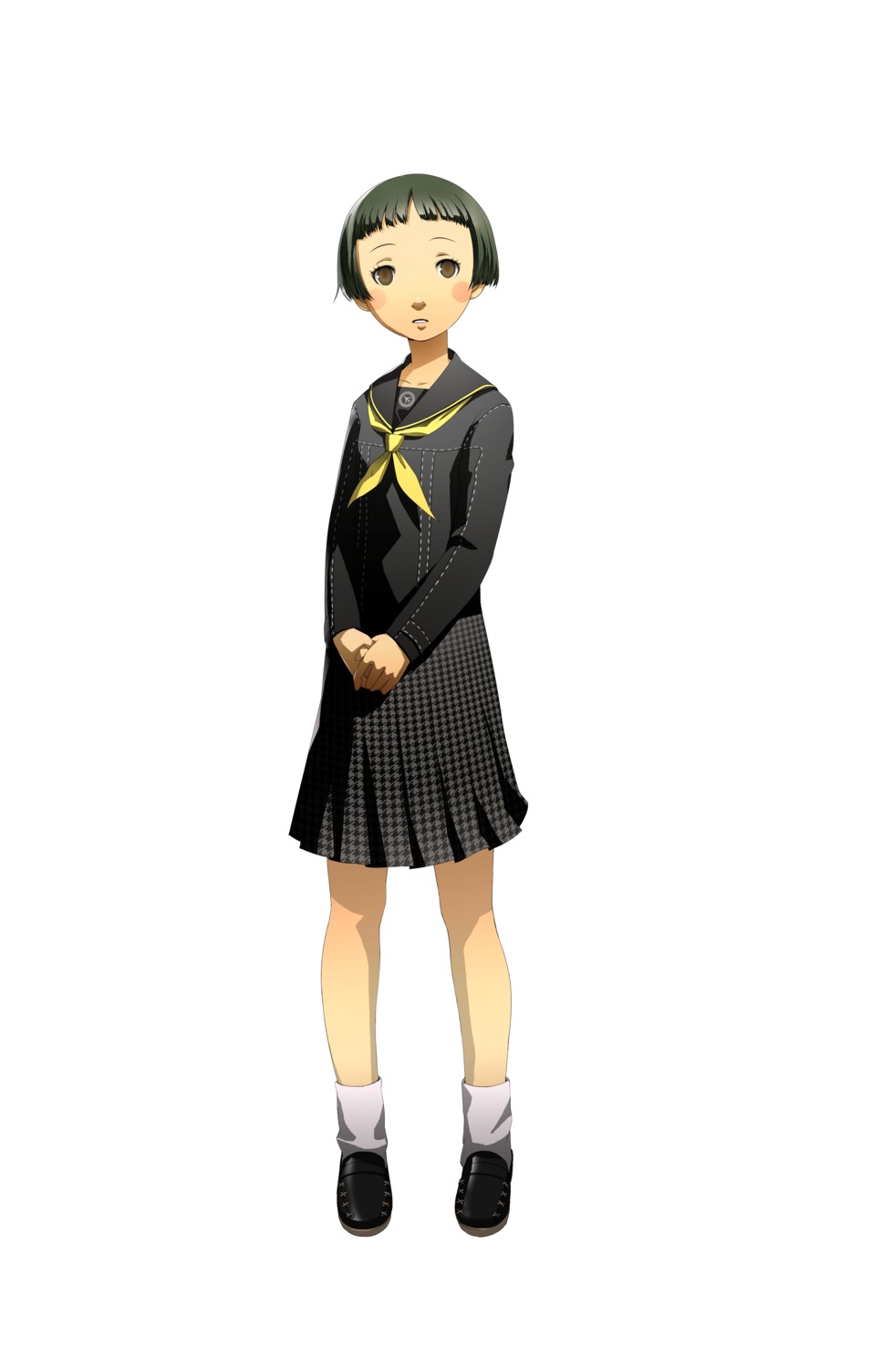 matsunaga_ayane, megaten, persona, persona_4, seifuku, soejima_shigenori