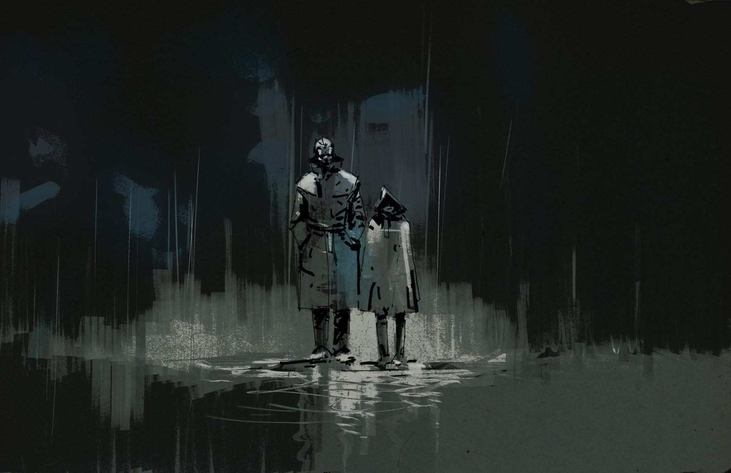 ashley_wood, big_boss_(metal_gear), male, metal_gear, metal_gear_solid, metal_gear_solid_peace_walker, paz_ortega_andrade