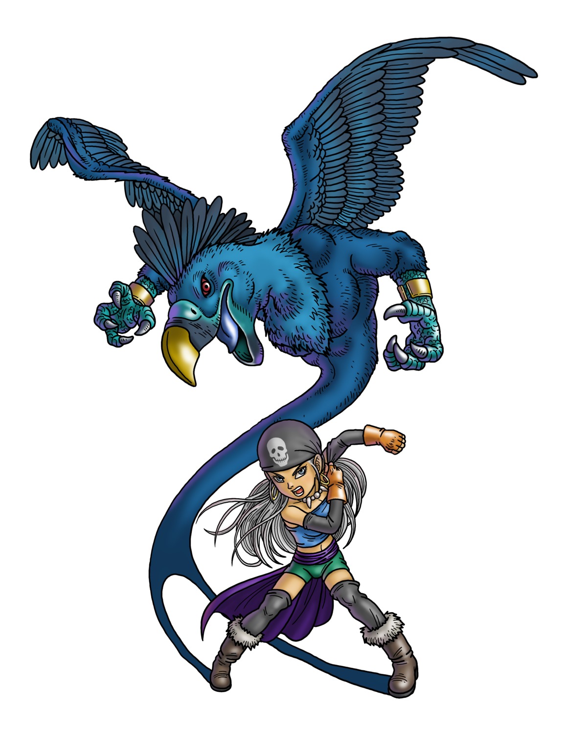 blue_dragon, thighhighs, toriyama_akira, zola