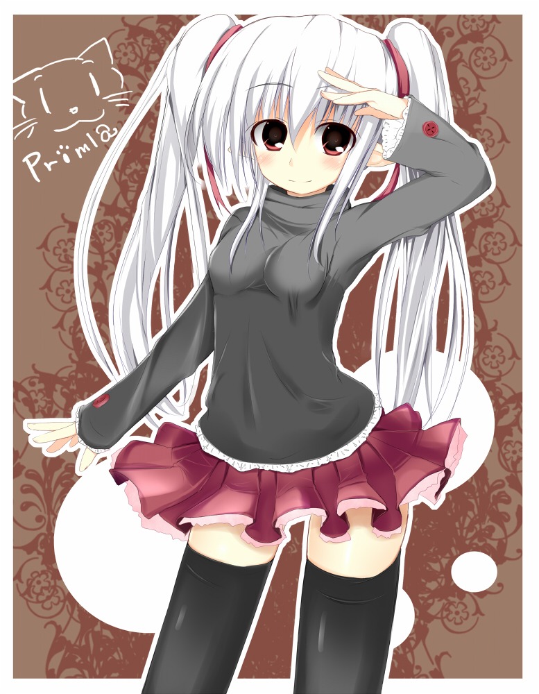 kishiki_kanmitsu, pointy_ears, primula, shuffle, thighhighs
