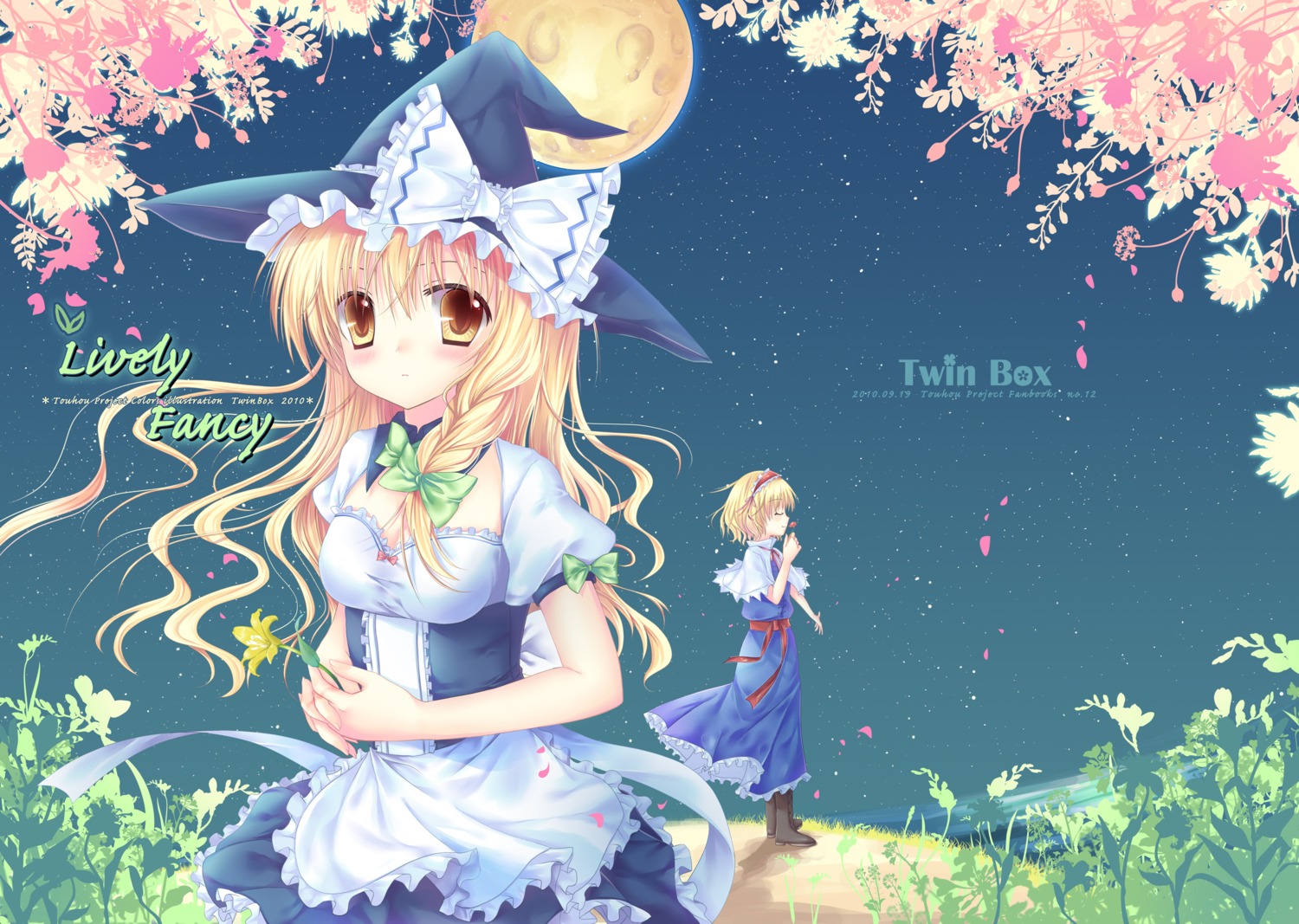 alice_margatroid, hanahanamaki, kirisame_marisa, touhou