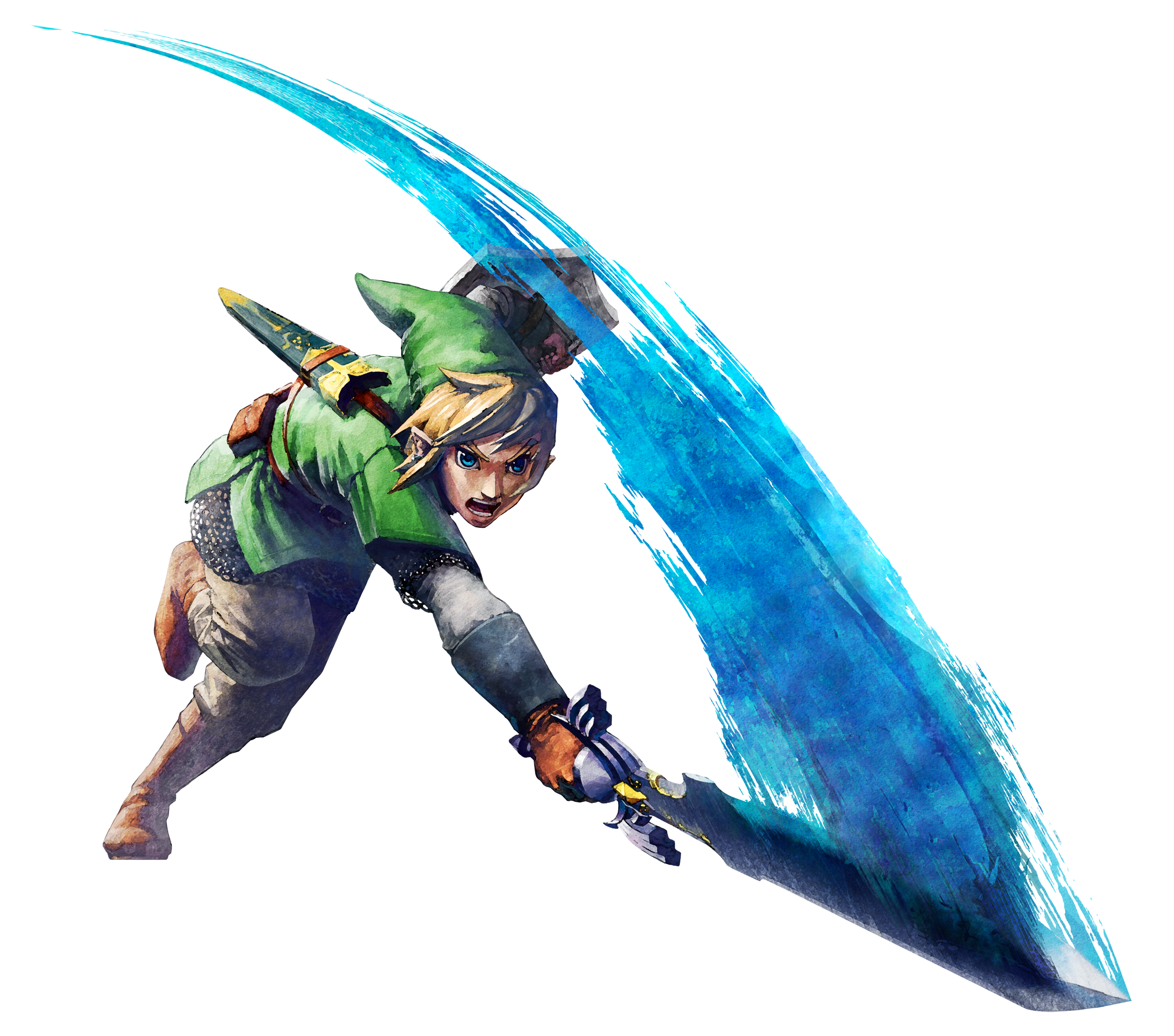 armor, link, male, nintendo, pointy_ears, sword, the_legend_of_zelda, the_legend_of_zelda:_skyward_sword