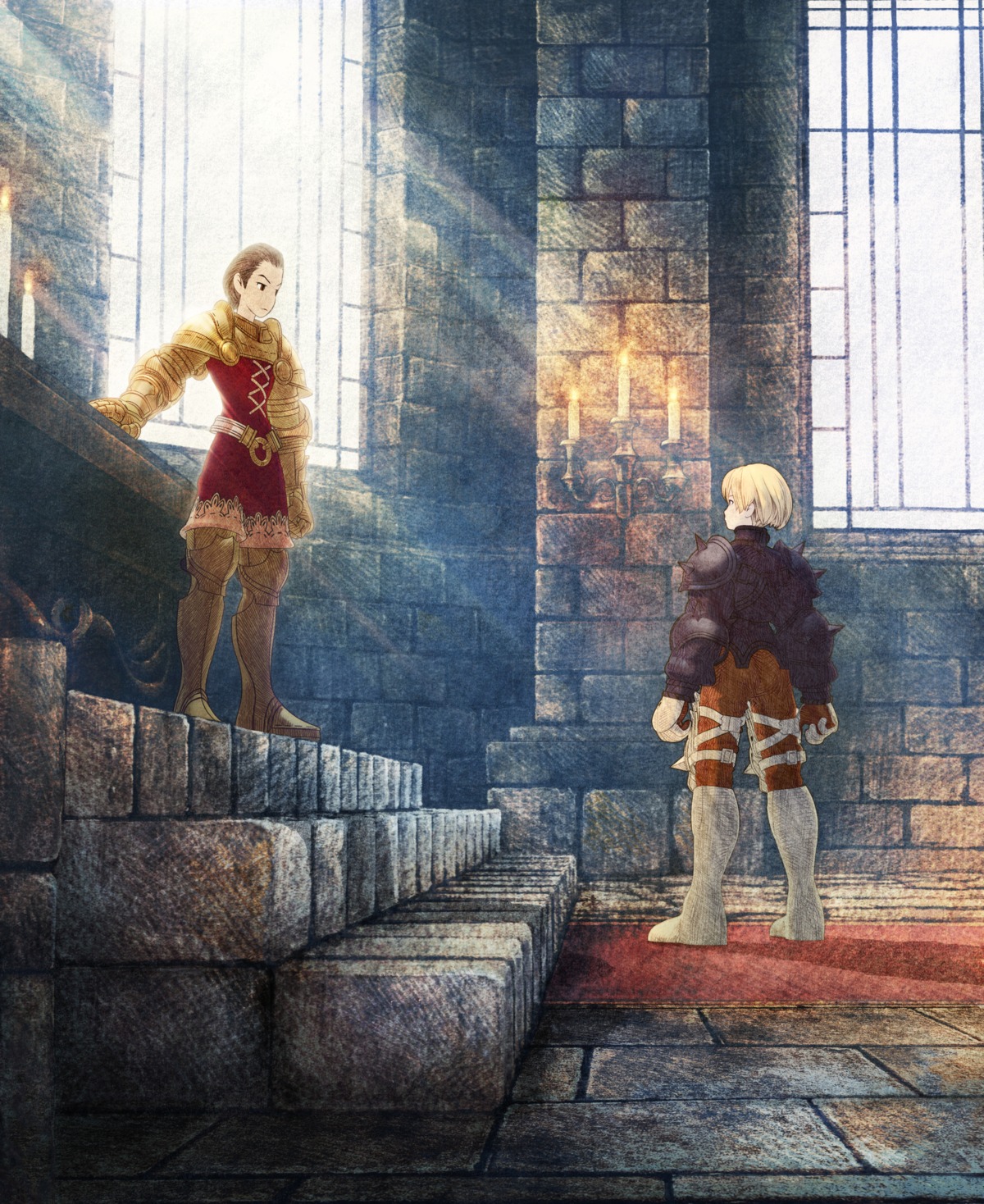 delita_heiral, final_fantasy, final_fantasy_tactics, ramza_beoulve