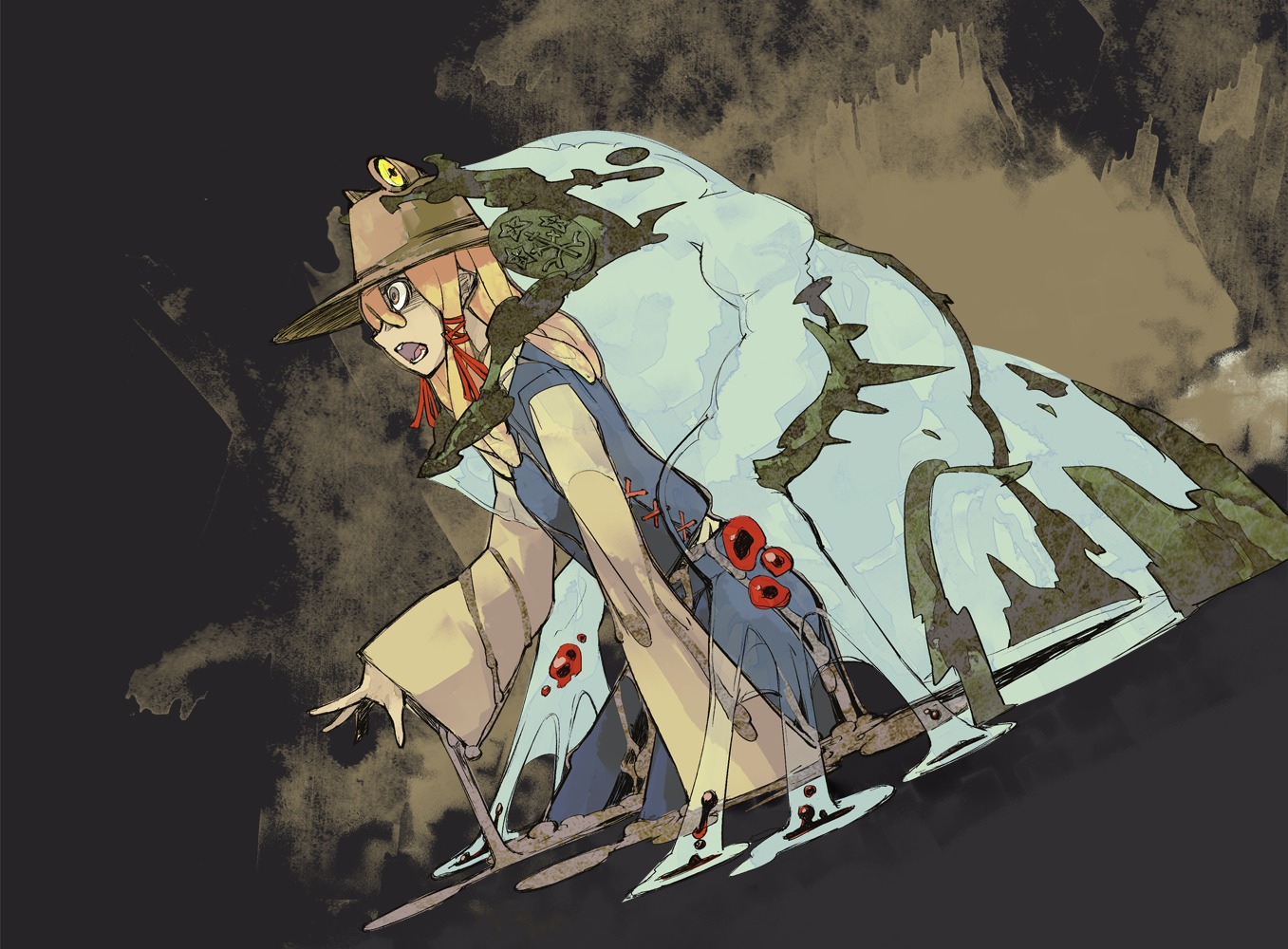 moriya_suwako, ngra, touhou