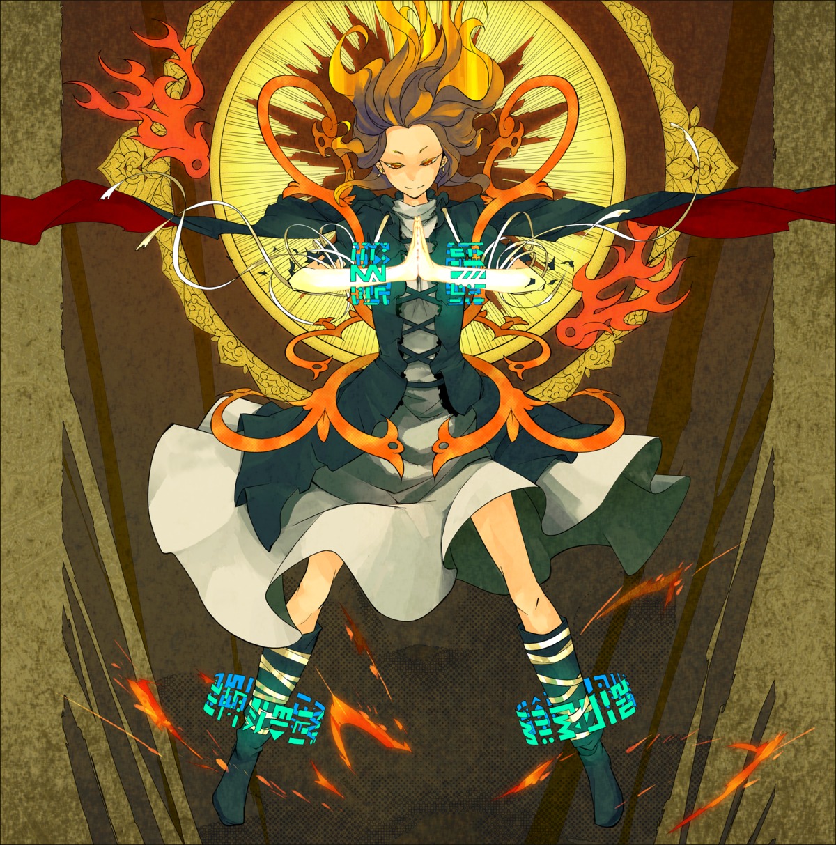 hijiri_byakuren, ngra, touhou