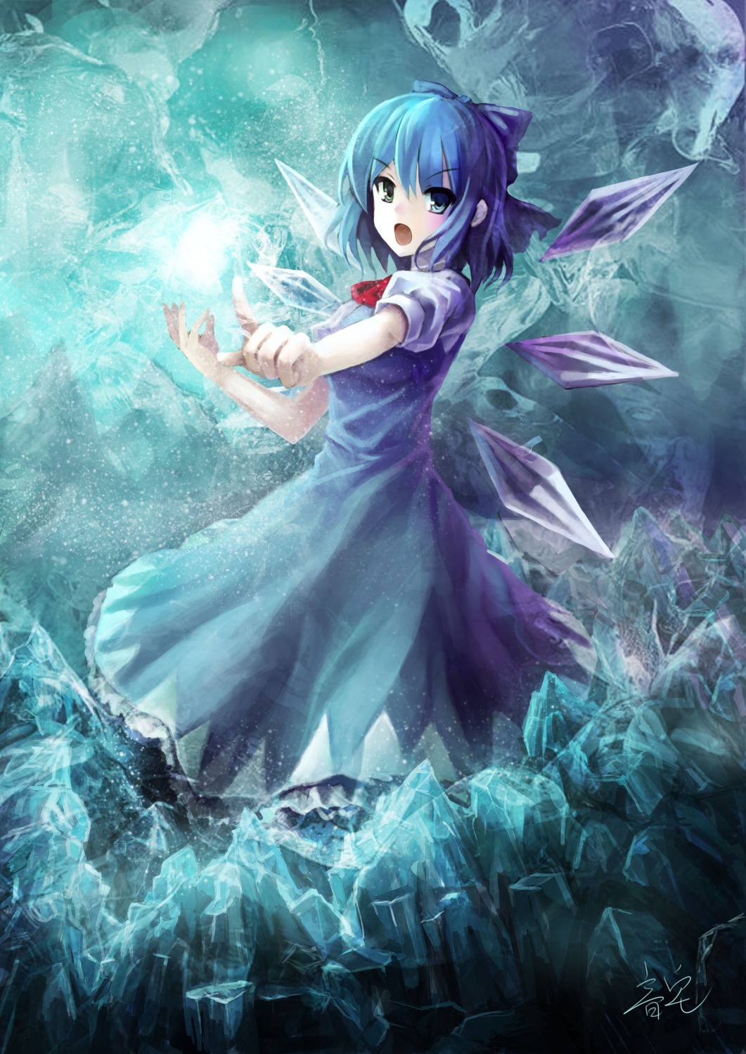 cirno, oto_taku, touhou