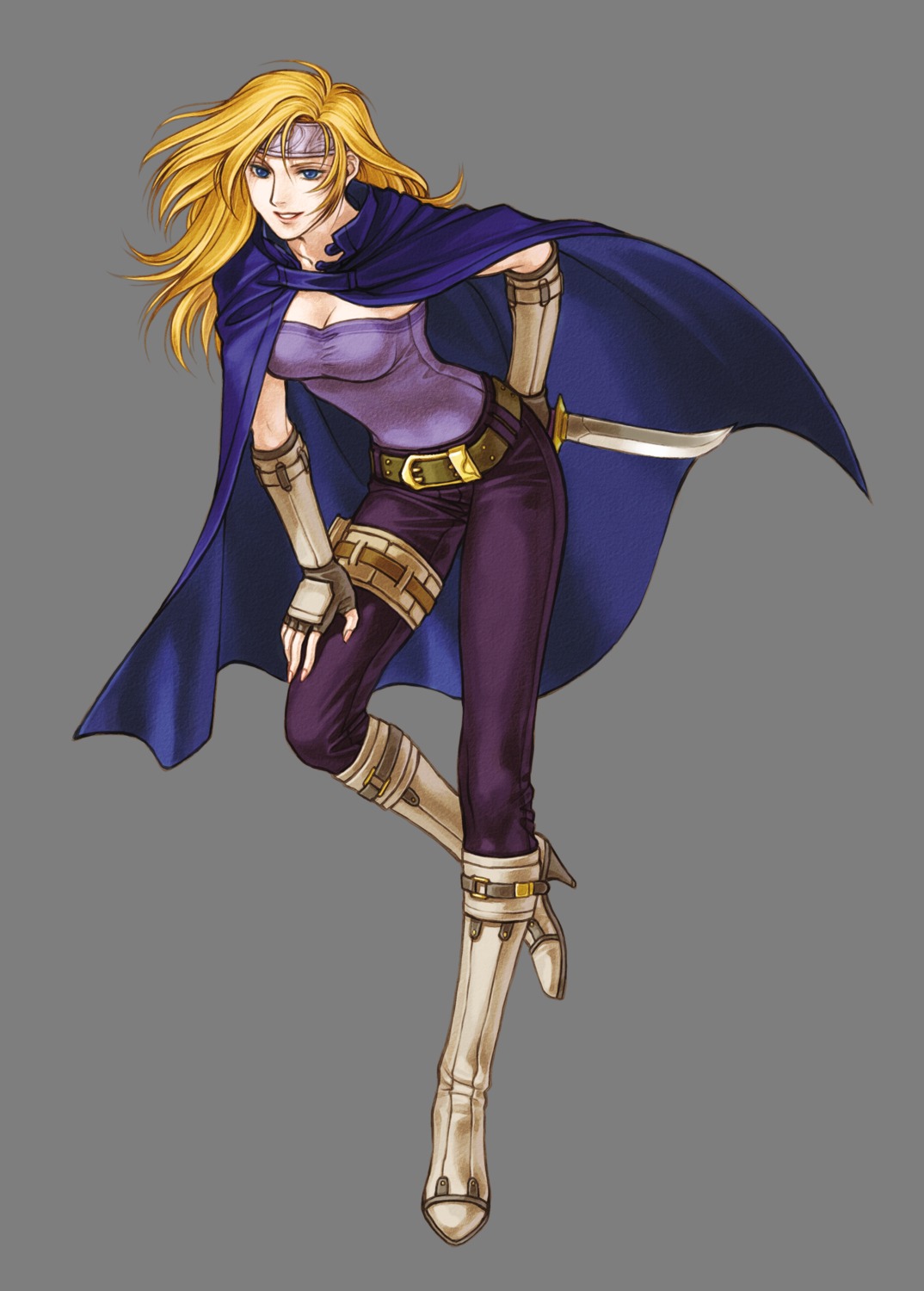 cleavage, fire_emblem, fire_emblem:_akatsuki_no_megami, garter, heather, kita_senri, nintendo, sword, transparent_png