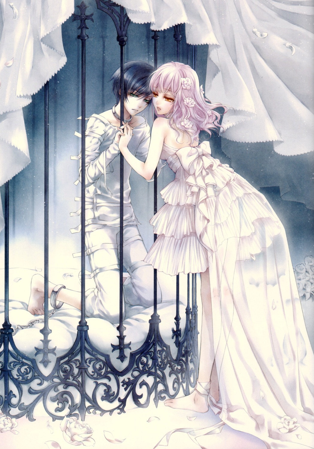 dress, est_rinaudo, idea_factory, lulu_(wand_of_fortune), scanning_dust, screening, usuba_kagerou, wand_of_fortune