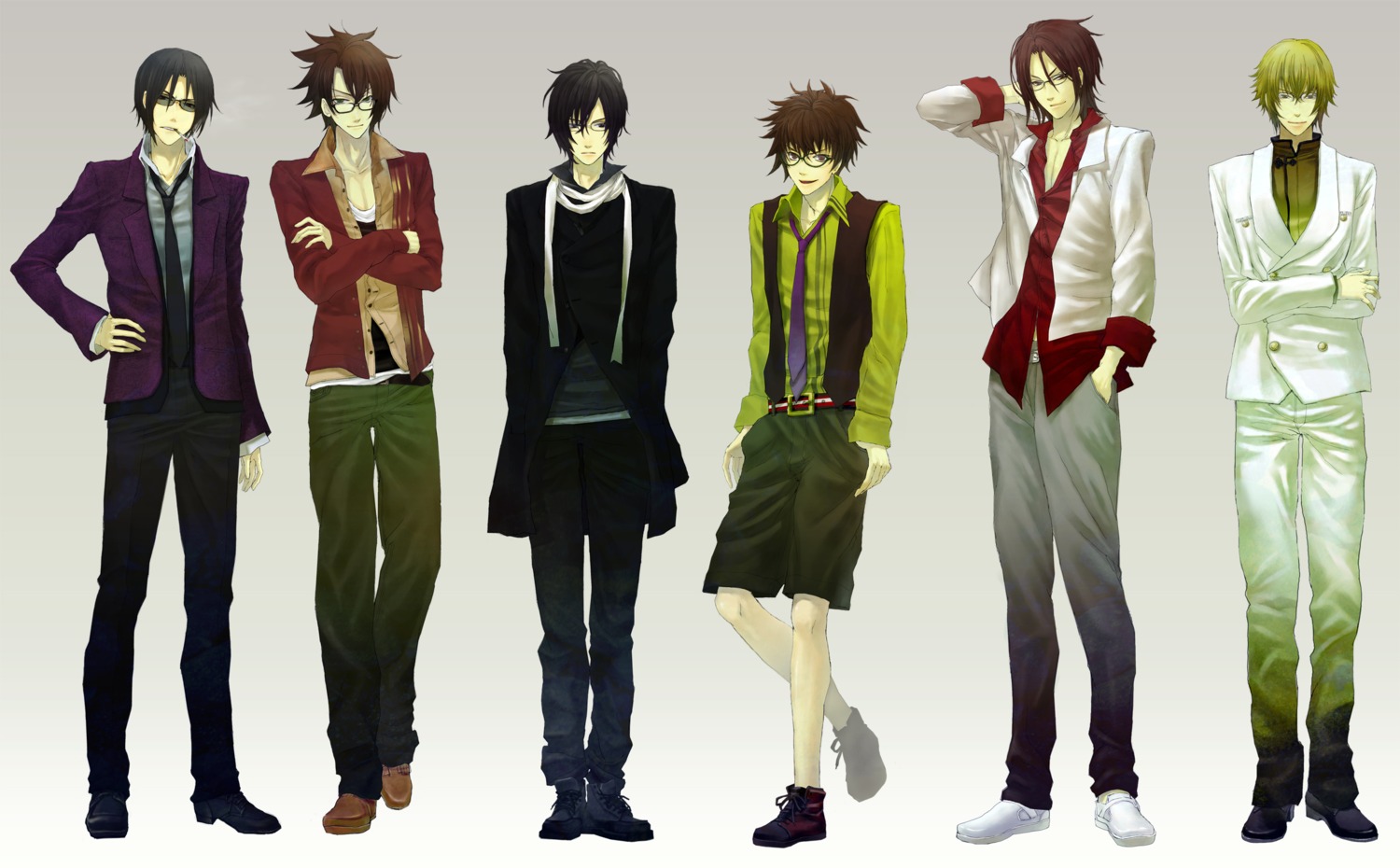 hakuouki, harada_sanosuke, harada_sanosuke_(hakuouki), hijikata_toshizou, hijikata_toshizou_(hakuouki), kazama_chikage, machi555, male