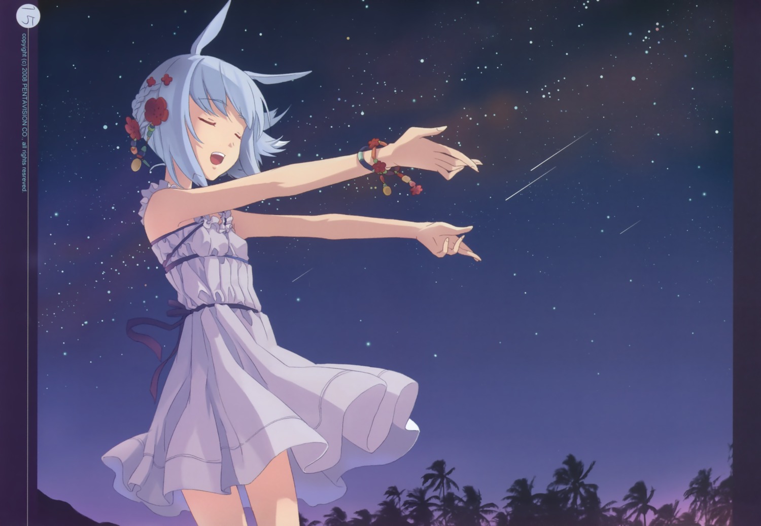 animal_ears, dj_max, dj_max_technika, dress, h2so4, island_of_horizon, suee, summer_dress