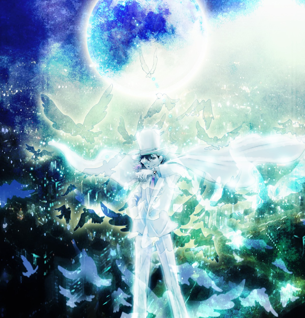 kuroba_kaito, male, megane, meitantei_conan, tennen_hz