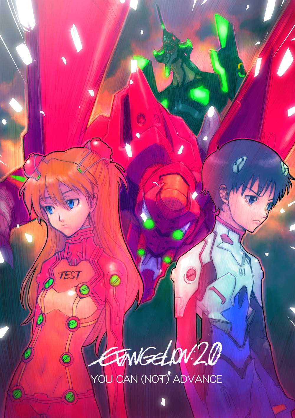 bodysuit, boyaking, ikari_shinji, mecha, neon_genesis_evangelion, souryuu_asuka_langley