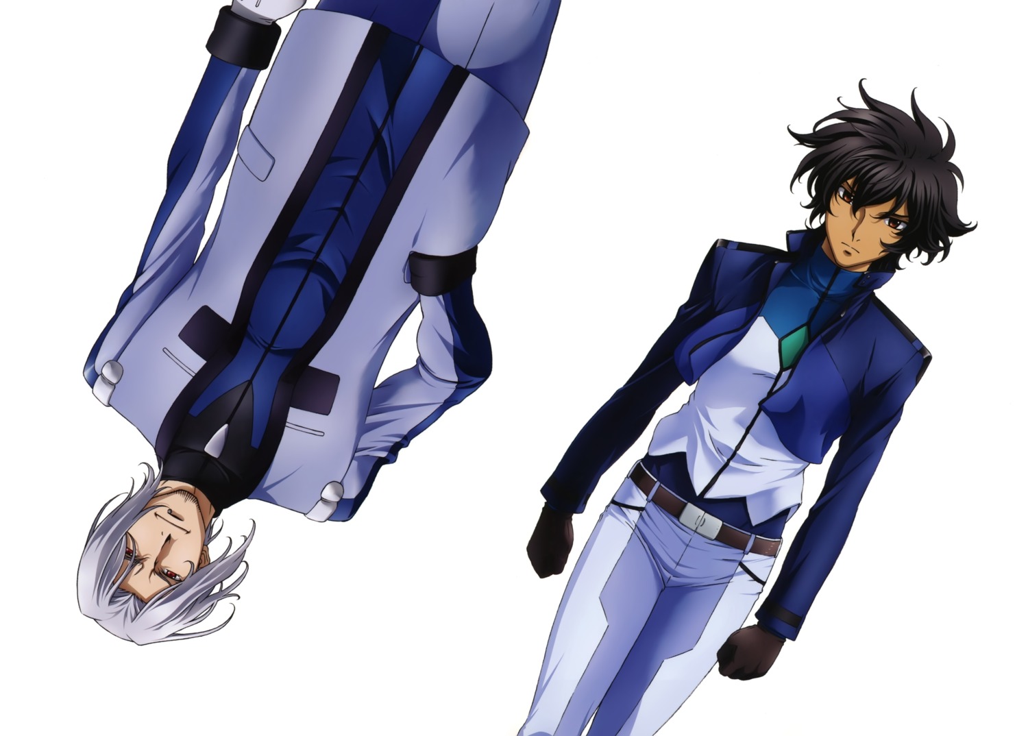 chiba_michinori, descartes_shaman, gundam, gundam_00, gundam_00:_a_wakening_of_the_trailblazer, male, setsuna_f_seiei