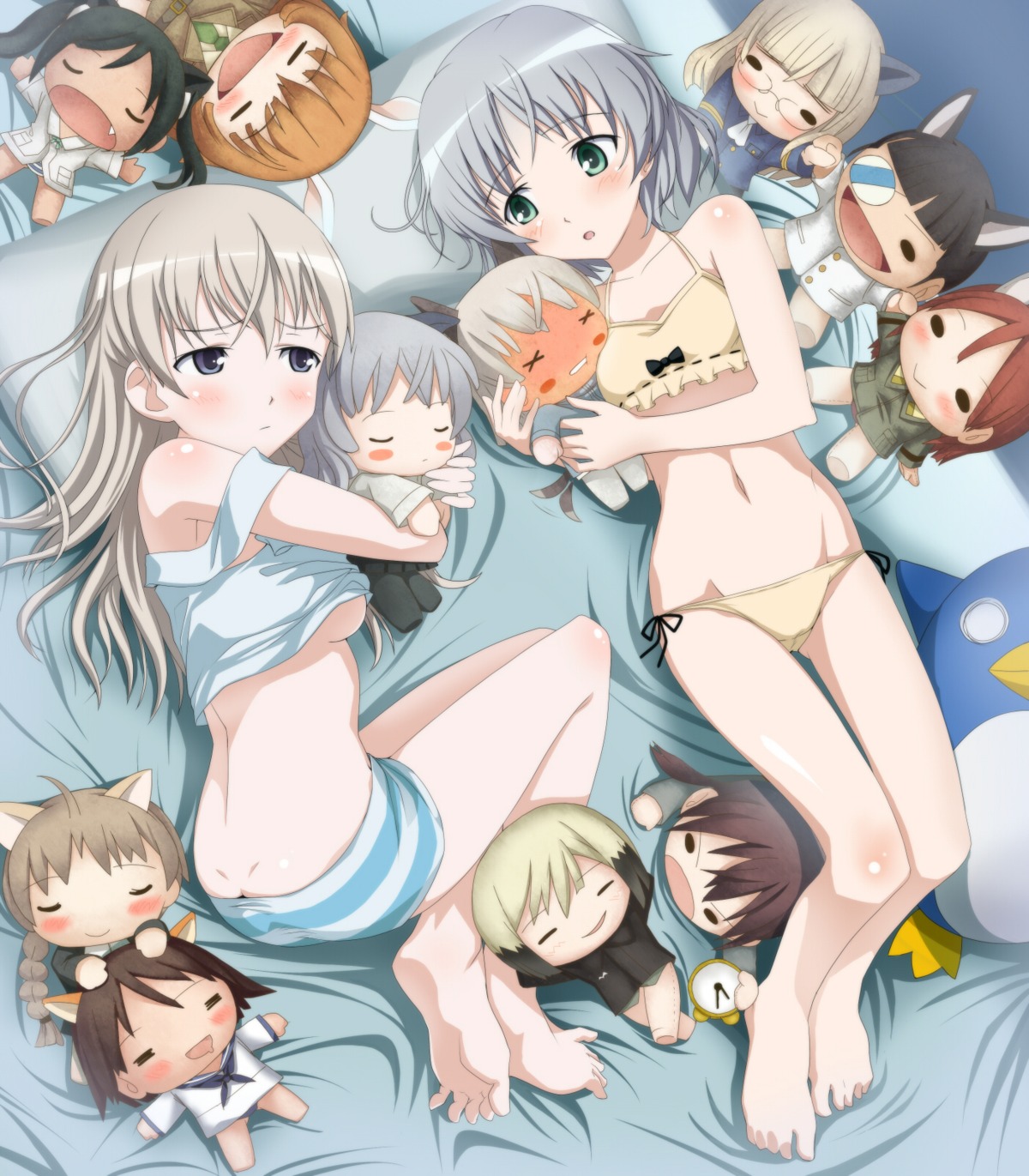 eila_ilmatar_juutilainen, hi-ho-, pantsu, sanya_v_litvyak, shimapan, strike_witches
