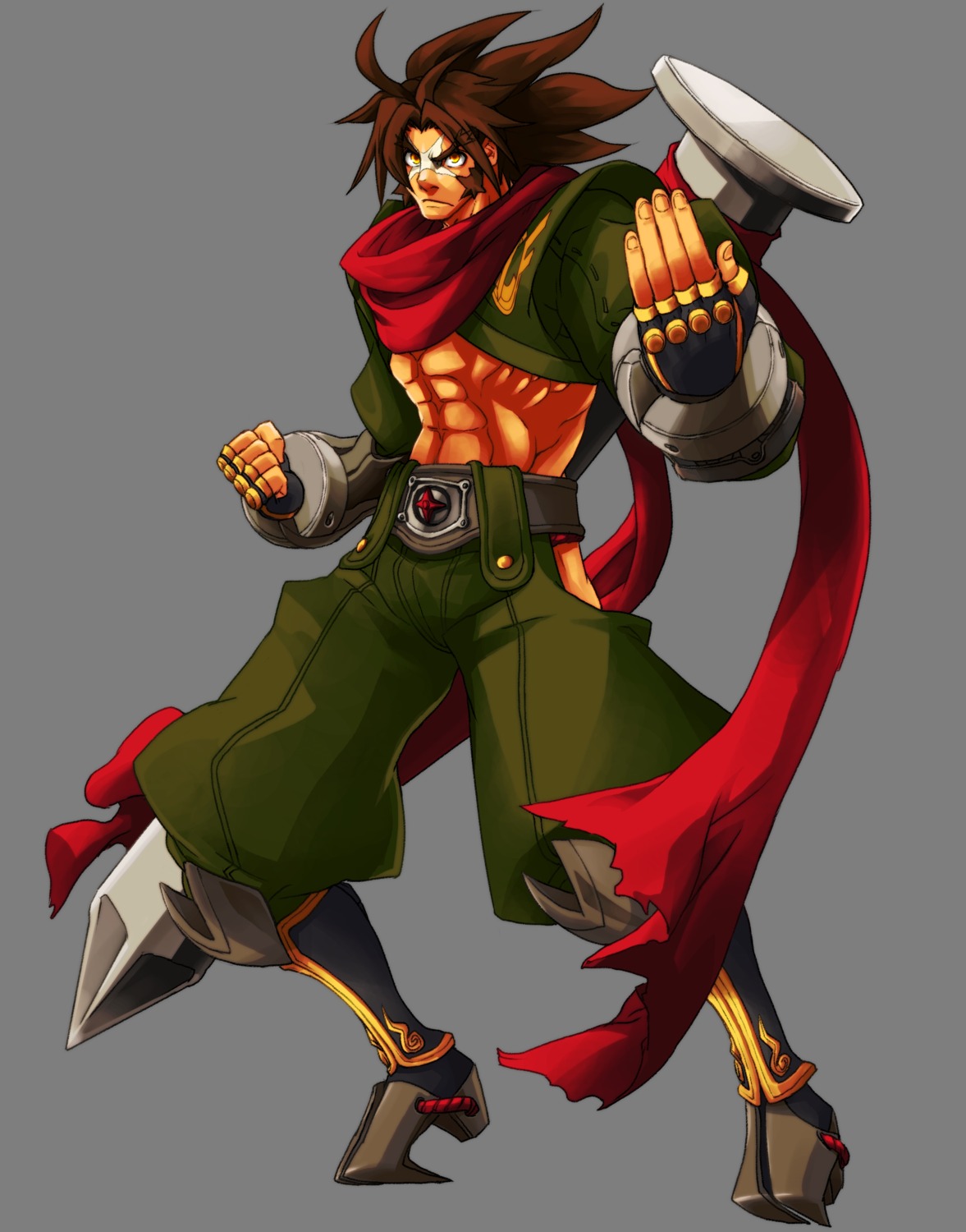 arc_system_works, armor, blazblue, blazblue:_continuum_shift, katou_yuuki, male, shishigami_bang, transparent_png