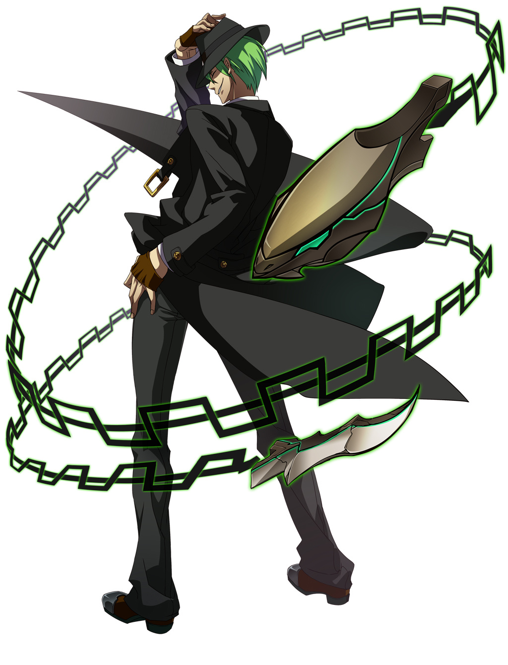 blazblue, hazama, male