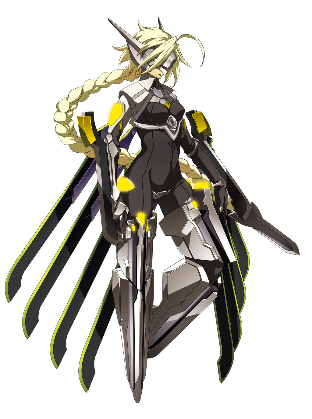 blazblue, bodysuit, lambda-11