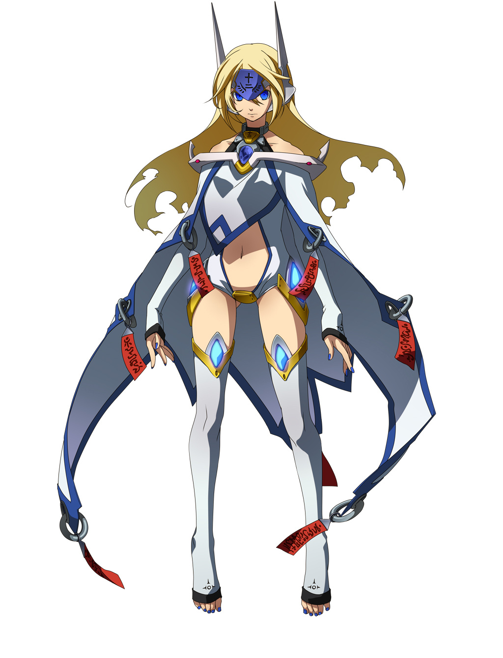 blazblue, mu-12, thighhighs