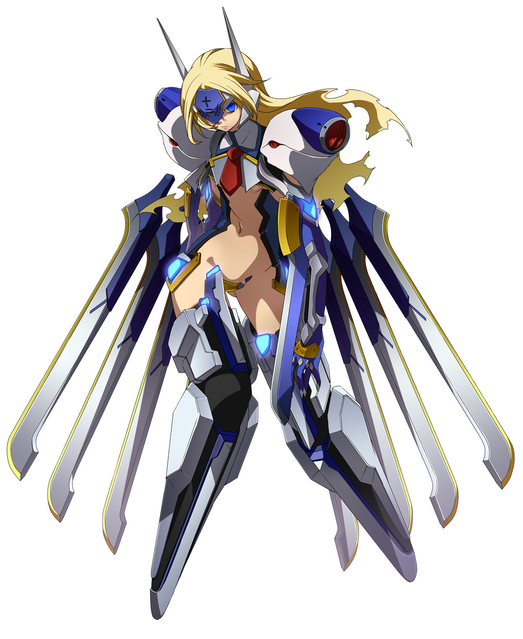 blazblue, bodysuit, mecha_musume, mu-12