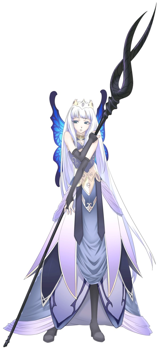 arisa_(spectral_force), dress, nakamura_tatsunori, spectral_force, spectral_force_genesis, wings