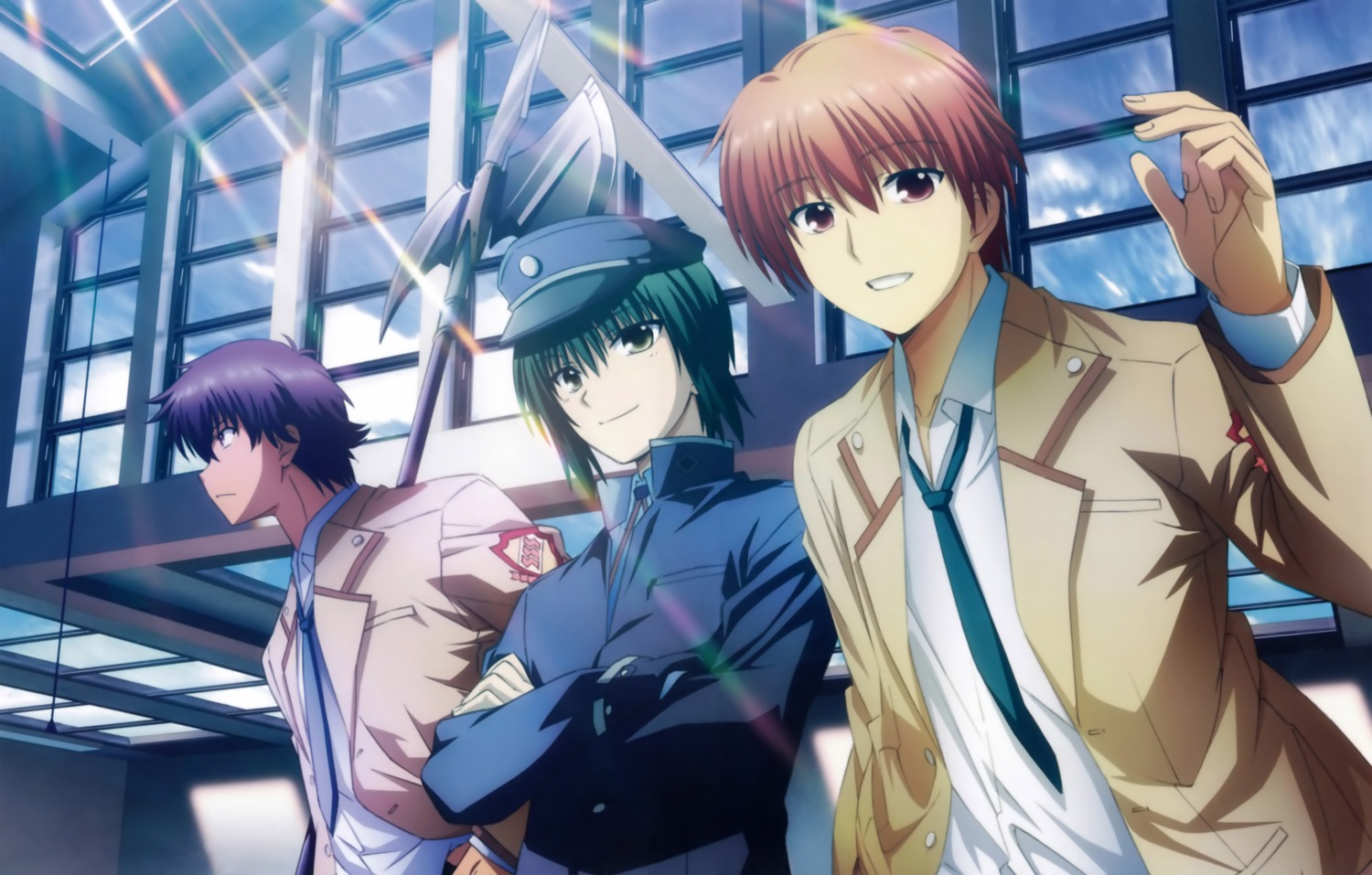 angel_beats!, male, naoi_ayato, noda, otonashi_yuzuru
