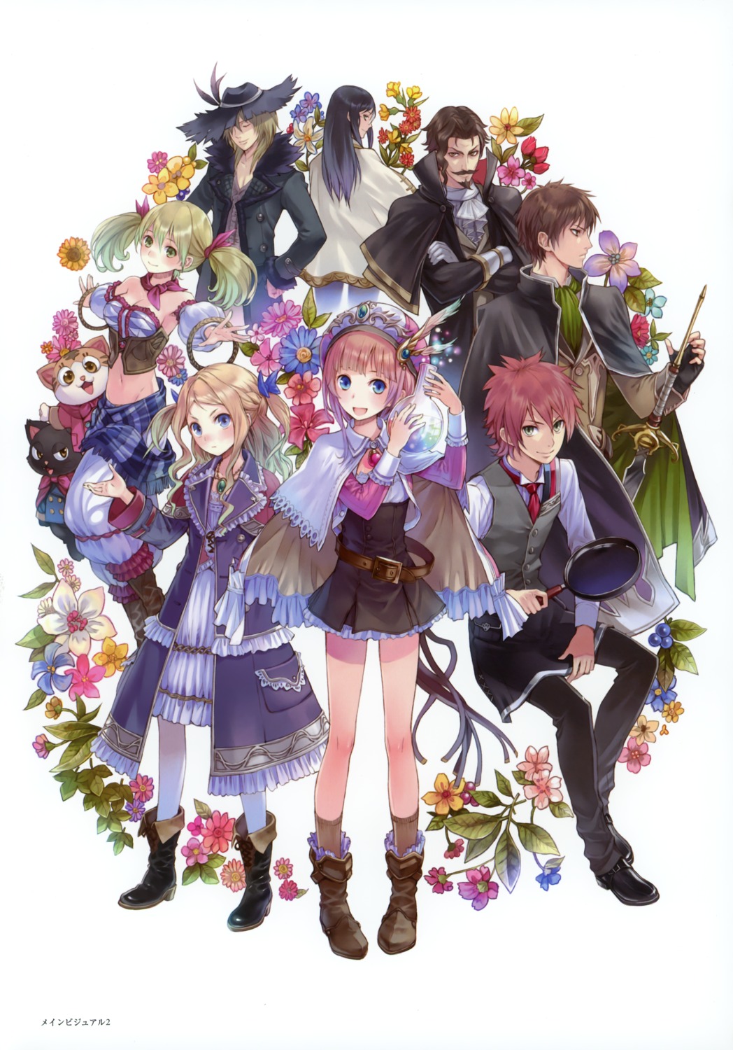 astrid_zexis, atelier, atelier_rorona, cordelia_von_feuerbach, gio, iksel_jahnn, kishida_mel, lionela_heinze