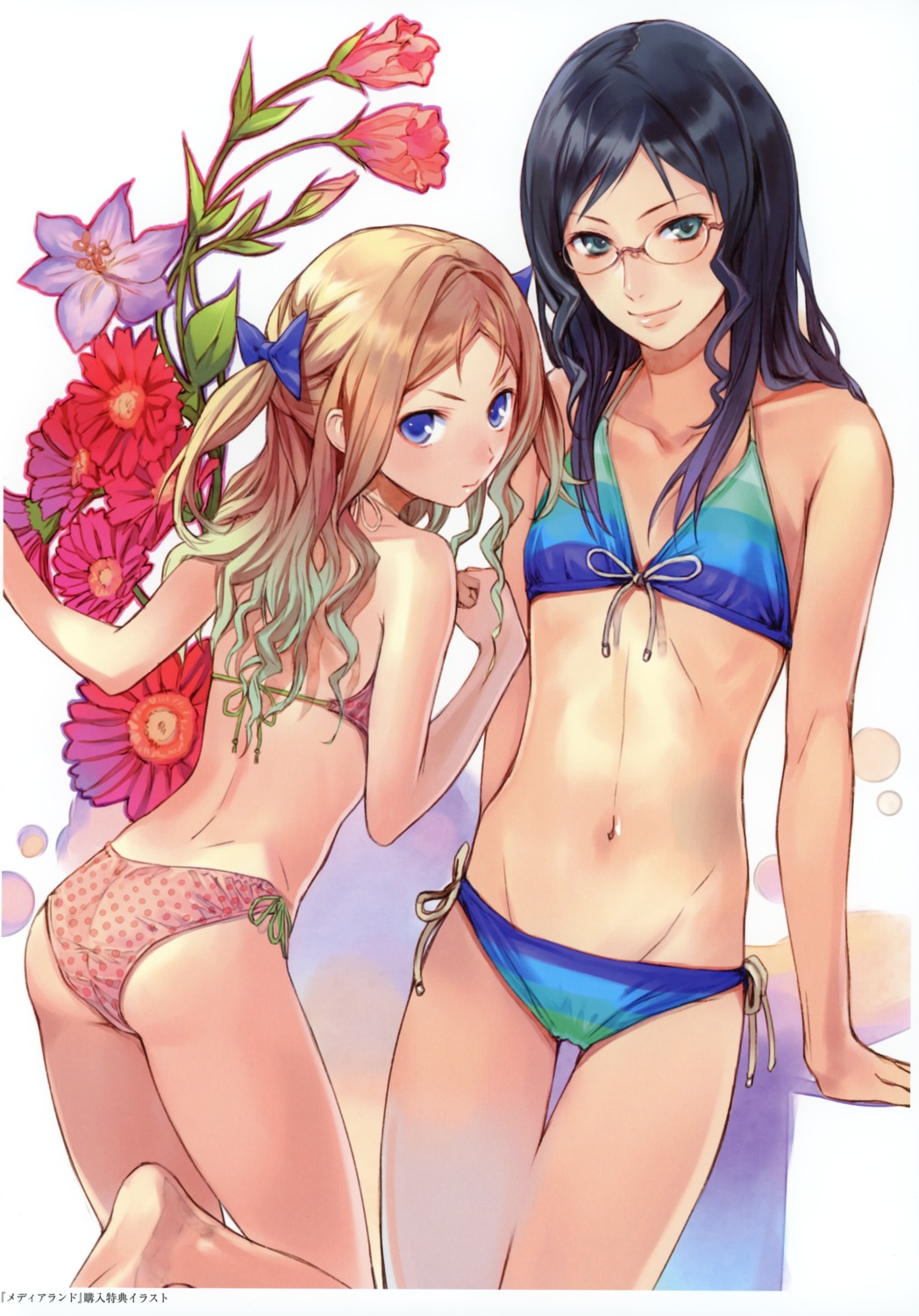 astrid_zexis, atelier, atelier_rorona, bikini, cordelia_von_feuerbach, kishida_mel, megane, swimsuits