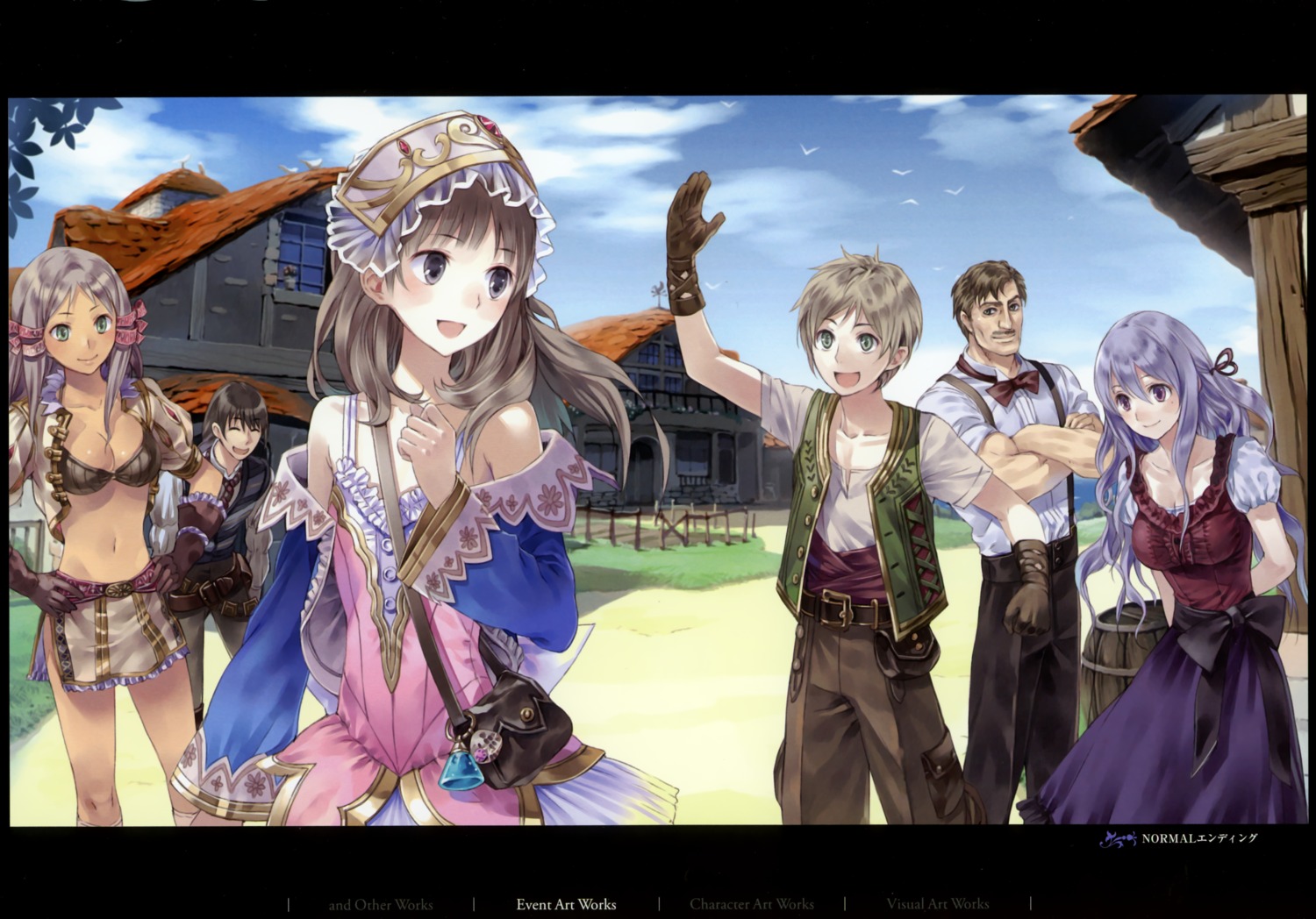 atelier, atelier_totori, bikini_top, cleavage, gerhard_konev, jeeno_knab, kishida_mel, mervia_siebel, pamela_ibis, peter_lietz, swimsuits, totooria_helmold