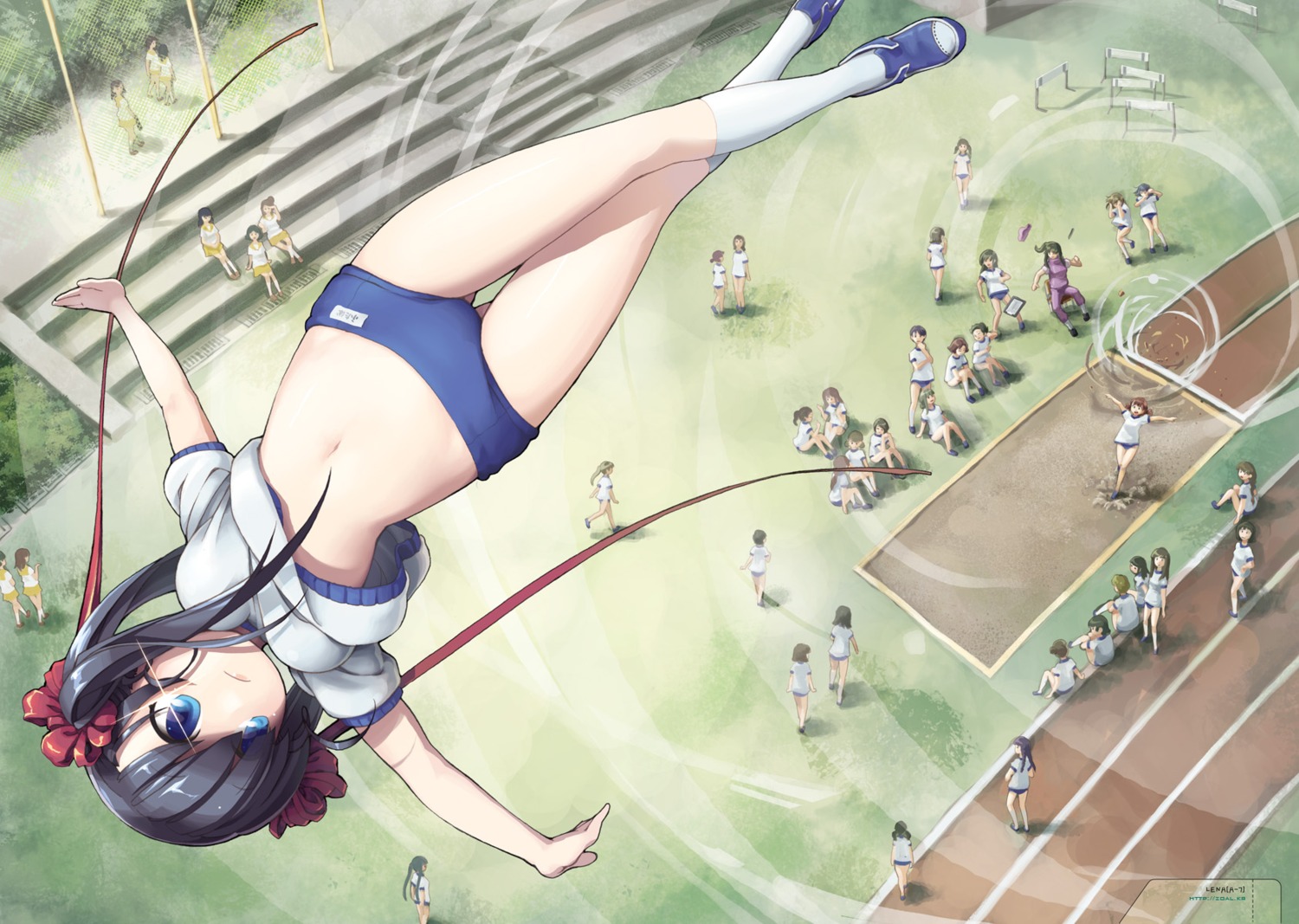 buruma, gym_uniform, lena