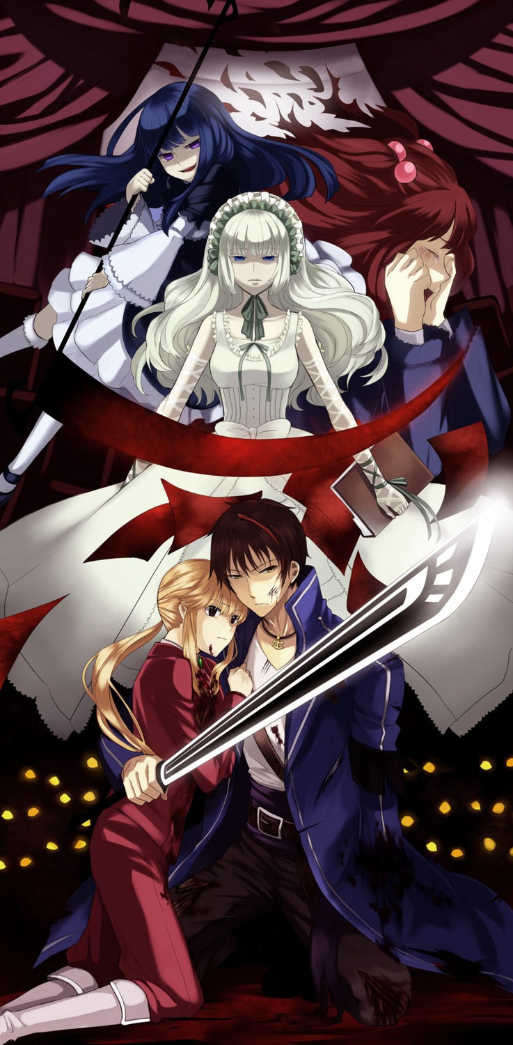 claire_bernardus, frederica_bernkastel, lolita_fashion, nanamura, umineko_no_naku_koro_ni, ushiromiya_ange, ushiromiya_lion, willard_h_wright