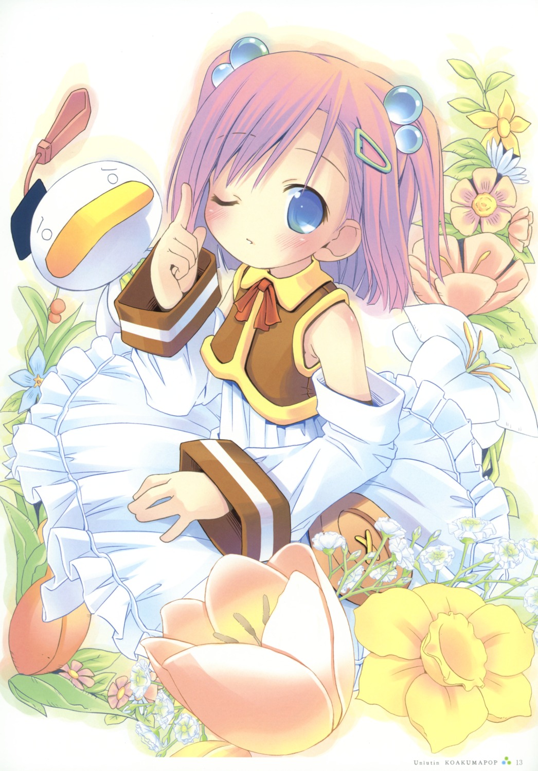 ah-kun, dress, moetan, nijihara_ink, pop, summer_dress