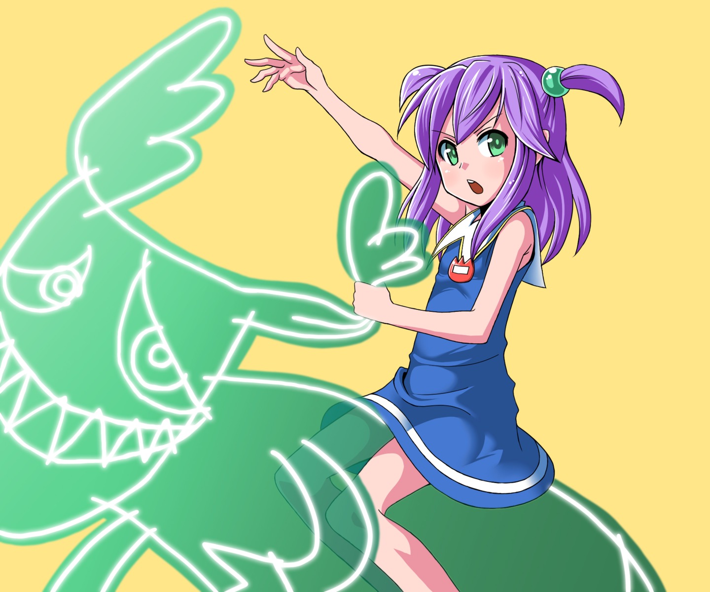arcana_heart, arcana_heart_3, dress, eko_(arcana_heart), kaz, orochi_itto