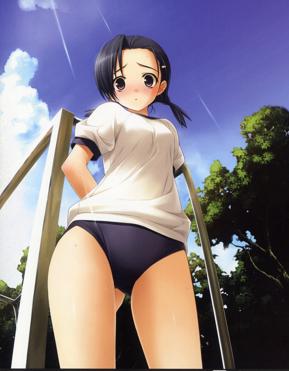 buruma, gym_uniform, hashimoto_takashi, kuranaga_kozue, sphere, yosuga_no_sora