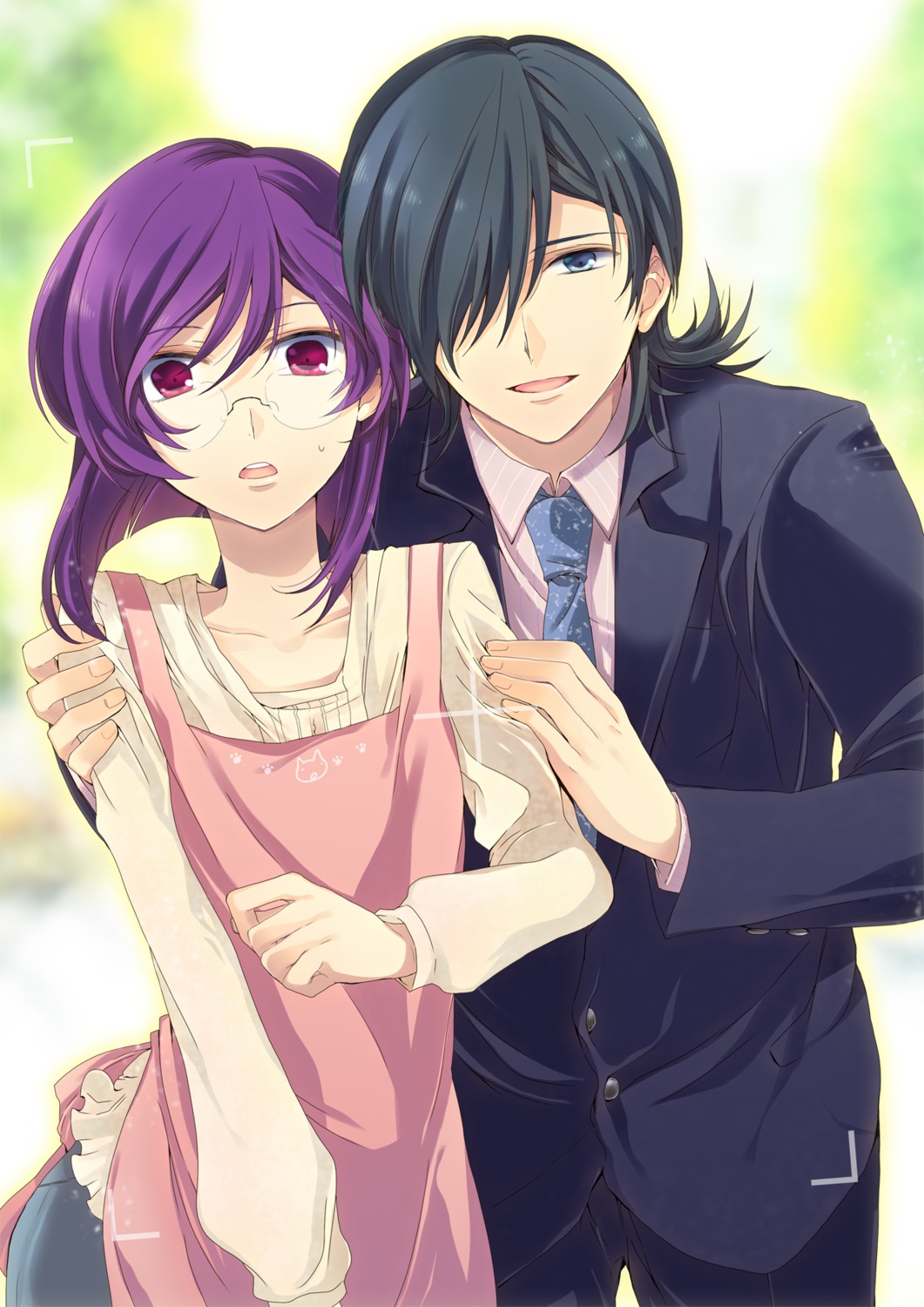 allelujah_haptism, gundam, gundam_00, male, megane, nakayama_miyuki, tieria_erde, trap