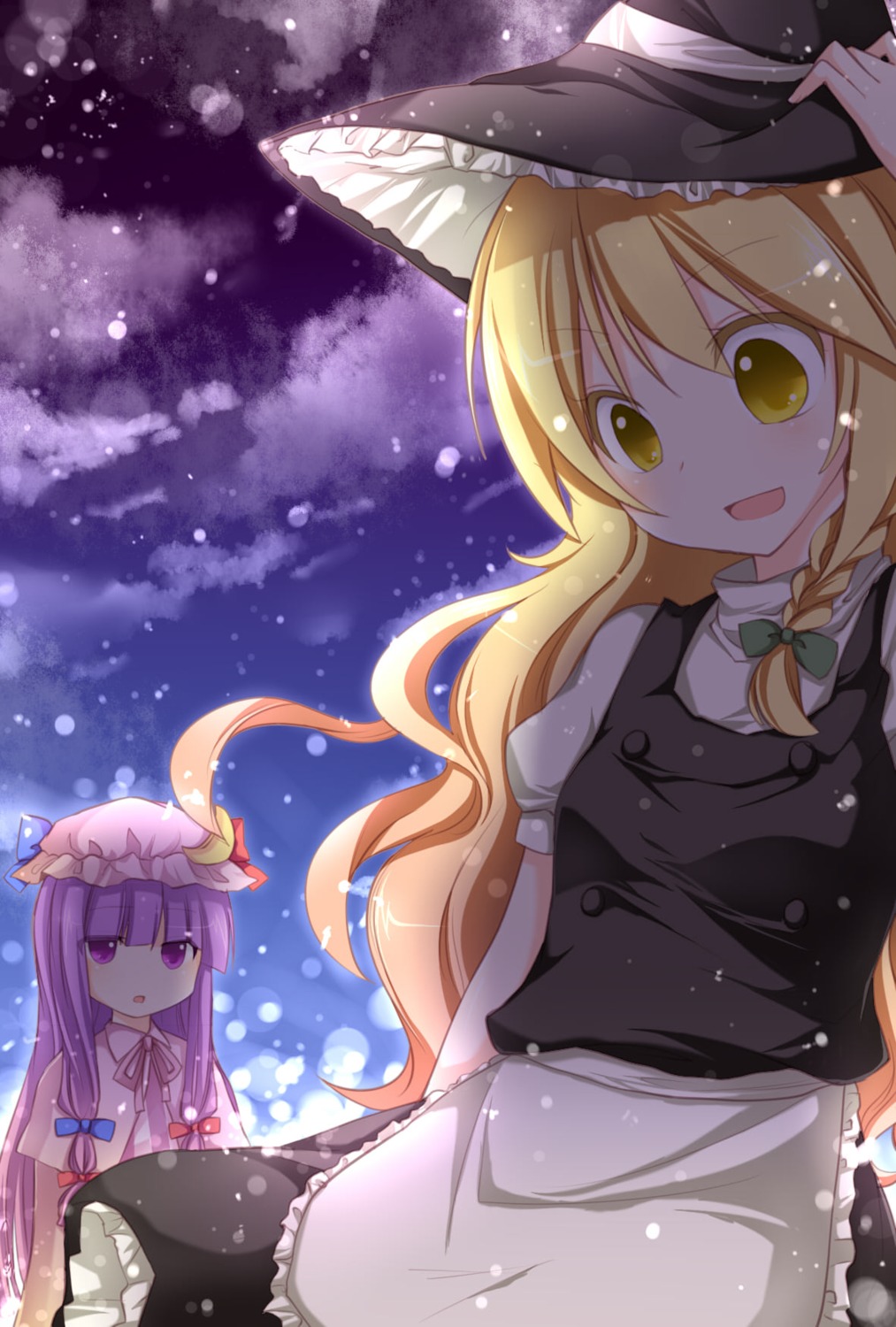 horon, kirisame_marisa, patchouli_knowledge, touhou