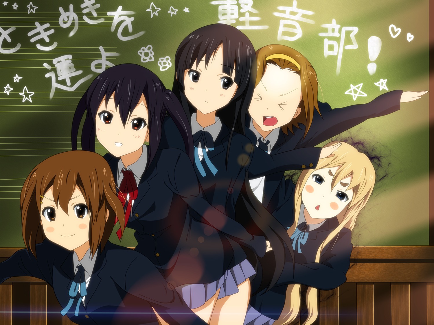 akiyama_mio, hirasawa_yui, k-on!, kotobuki_tsumugi, nakano_azusa, seifuku, skyt2, tainaka_ritsu, wallpaper