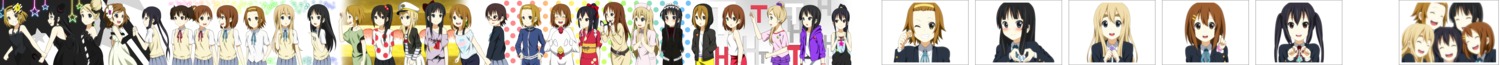 akiyama_mio, hirasawa_ui, hirasawa_yui, k-on!, kotobuki_tsumugi, manabe_nodoka, nakano_azusa, nurse, rakosoregashi, seifuku, suzuki_jun, tainaka_ritsu, yamanaka_sawako, yukata