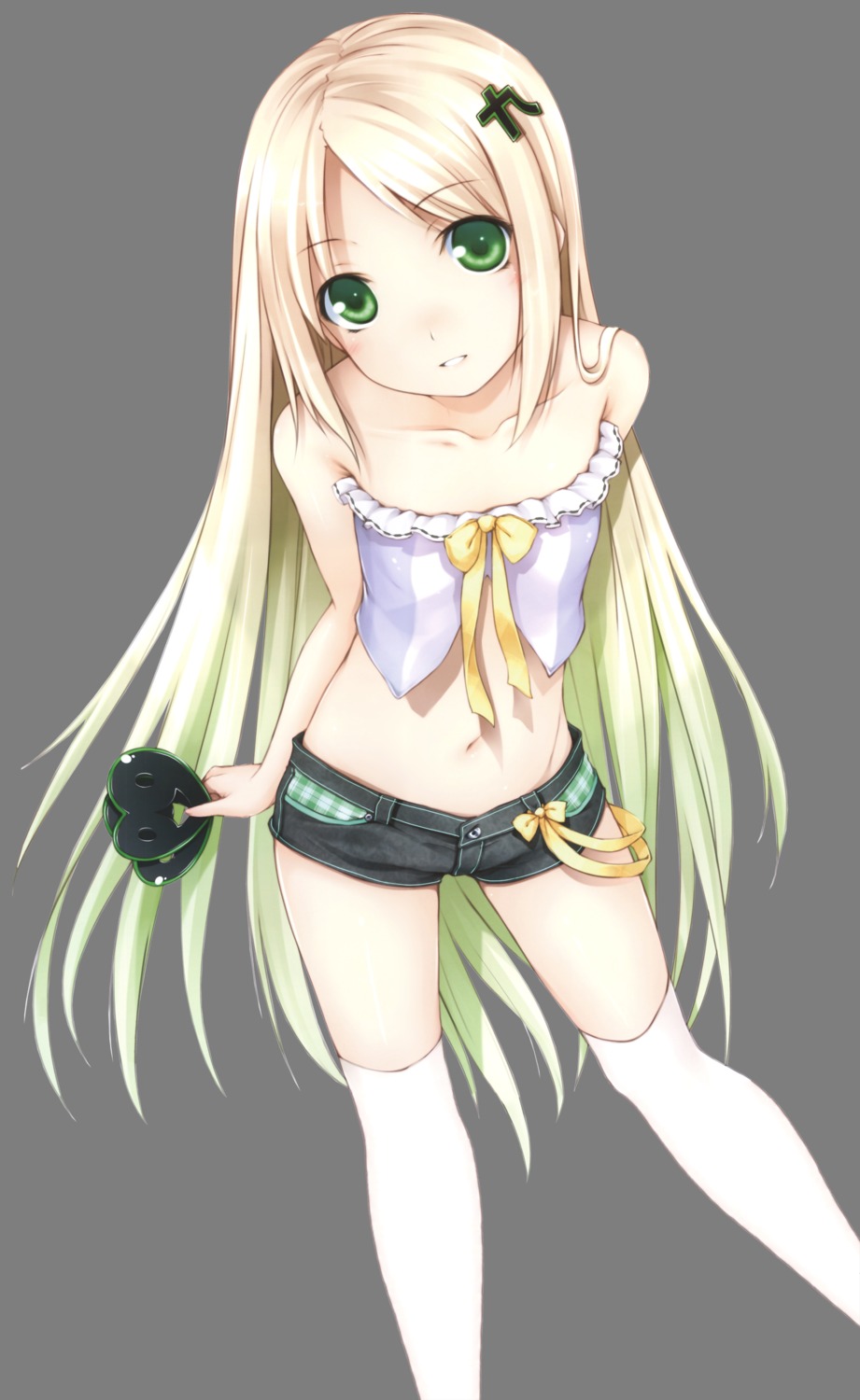ooji, thighhighs, transparent_png, tsukumo-tan
